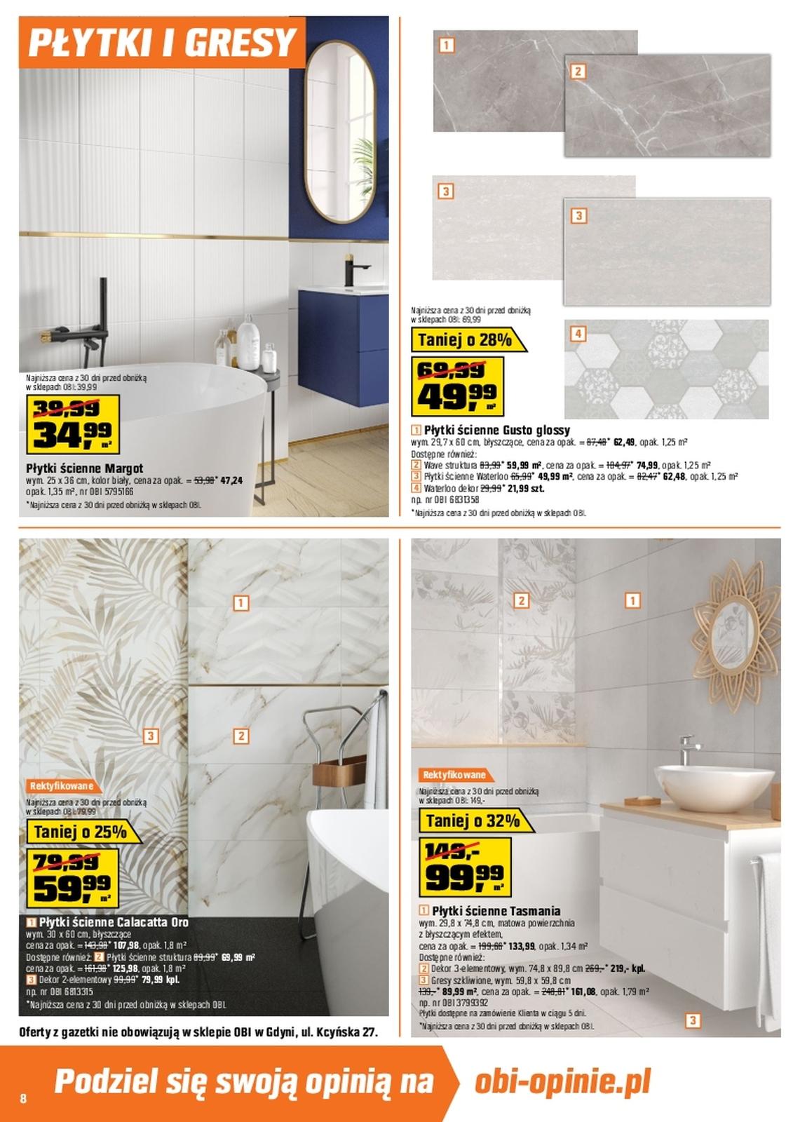Gazetka promocyjna OBI str. 8