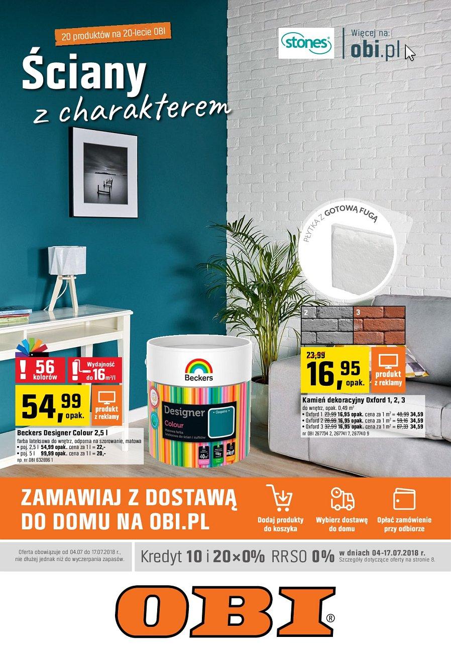 Gazetka promocyjna OBI str. 1