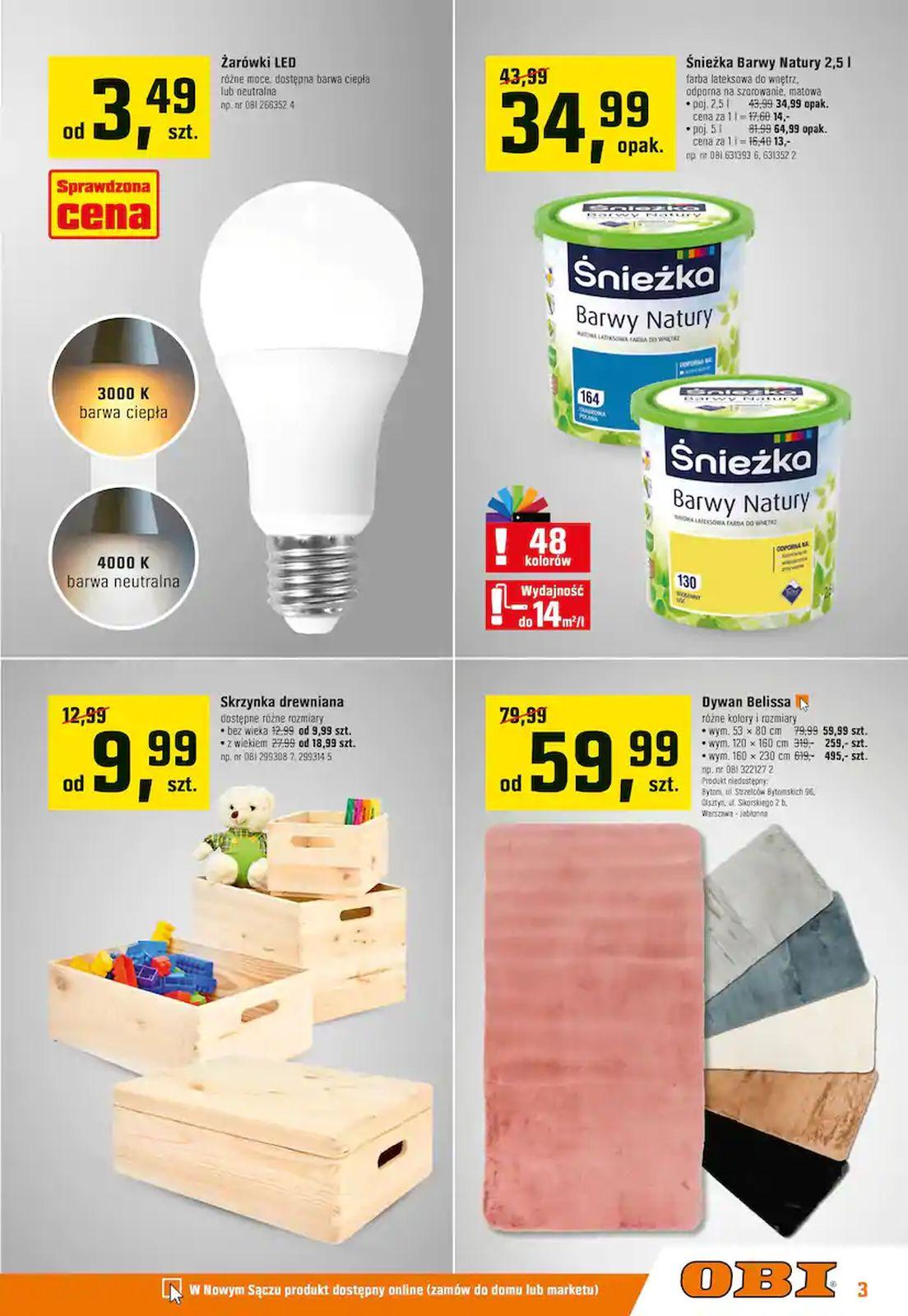 Gazetka promocyjna OBI str. 3