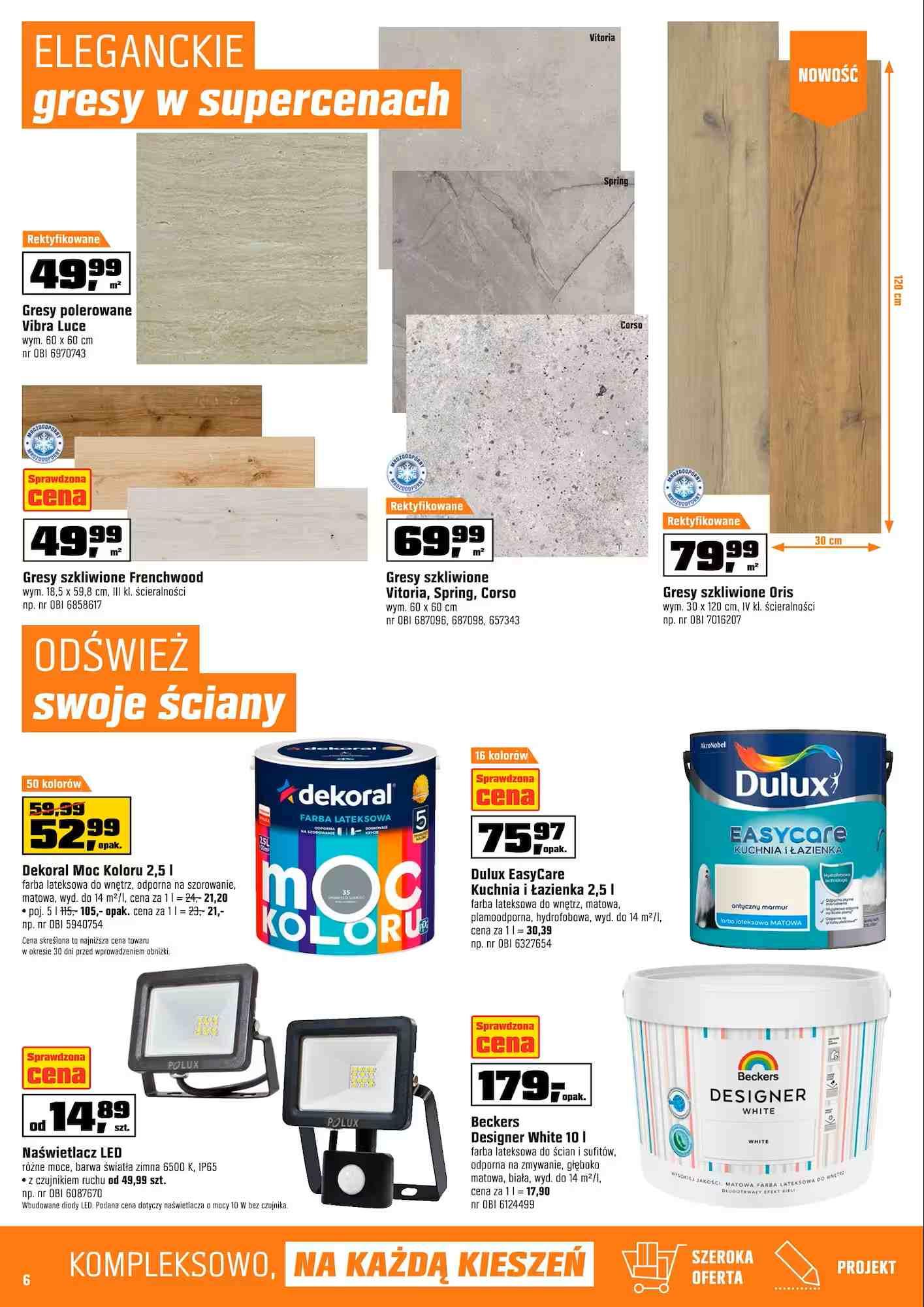 Gazetka promocyjna OBI str. 6