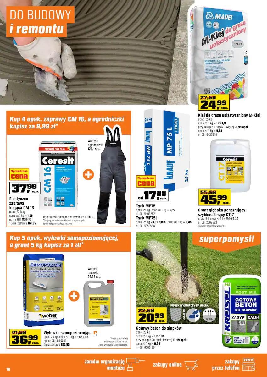 Gazetka promocyjna OBI str. 18