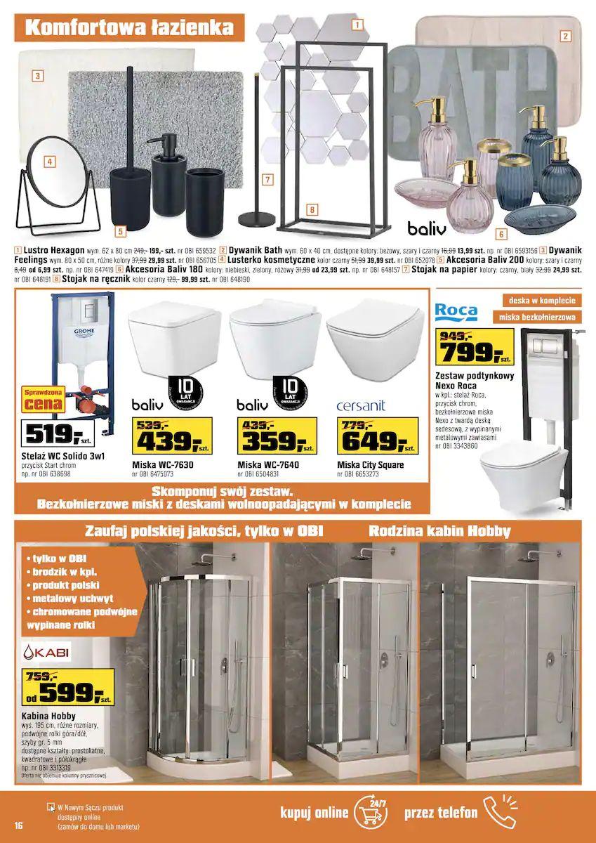 Gazetka promocyjna OBI str. 16