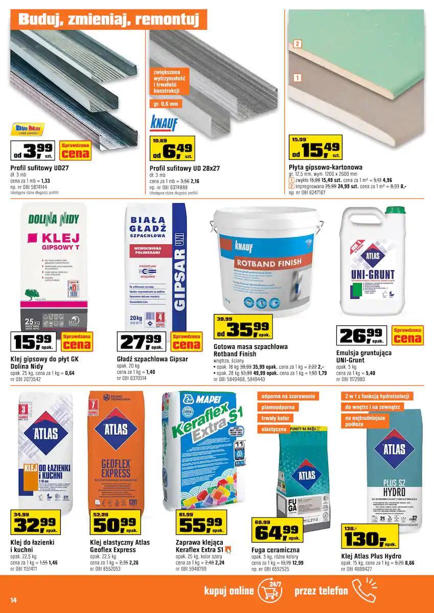 Gazetka promocyjna OBI str. 14