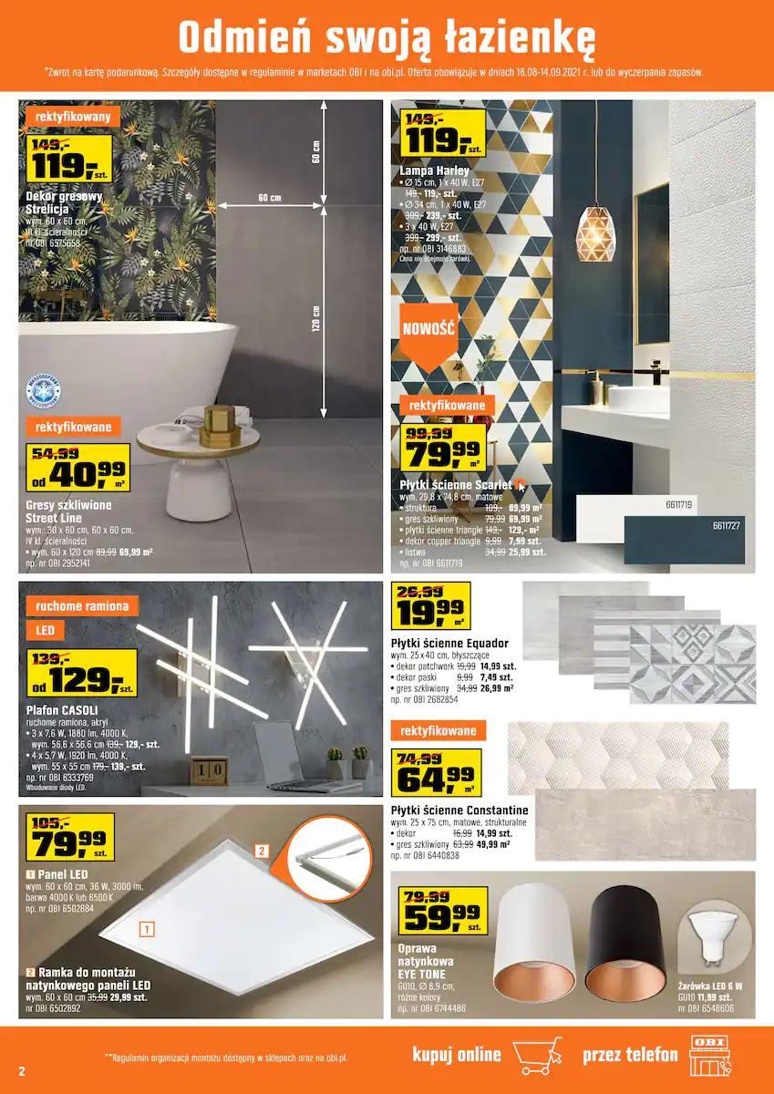 Gazetka promocyjna OBI str. 2