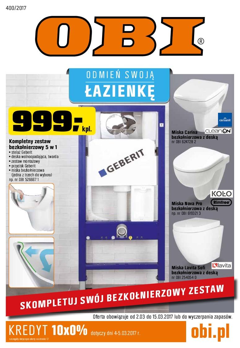 Gazetka promocyjna OBI str. 1