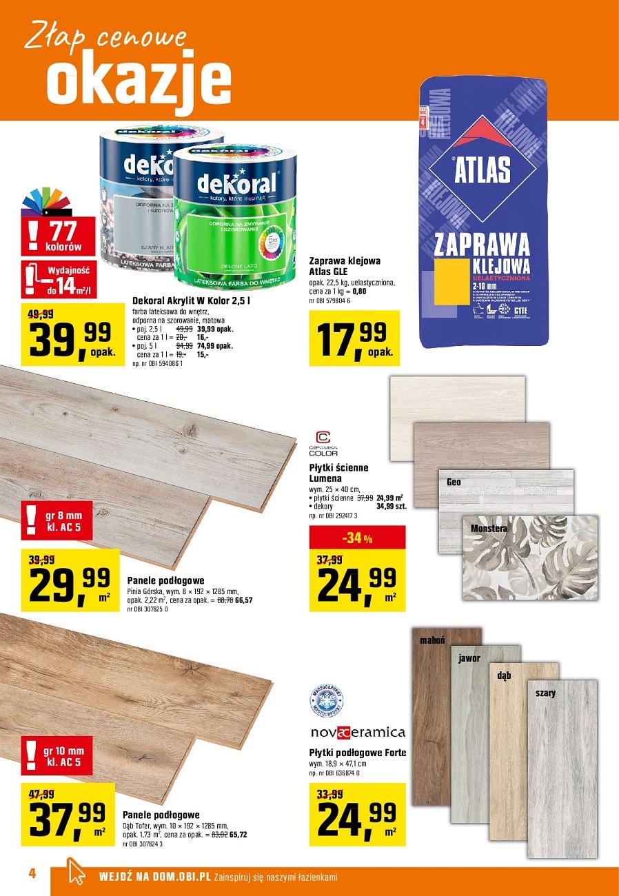 Gazetka promocyjna OBI str. 4