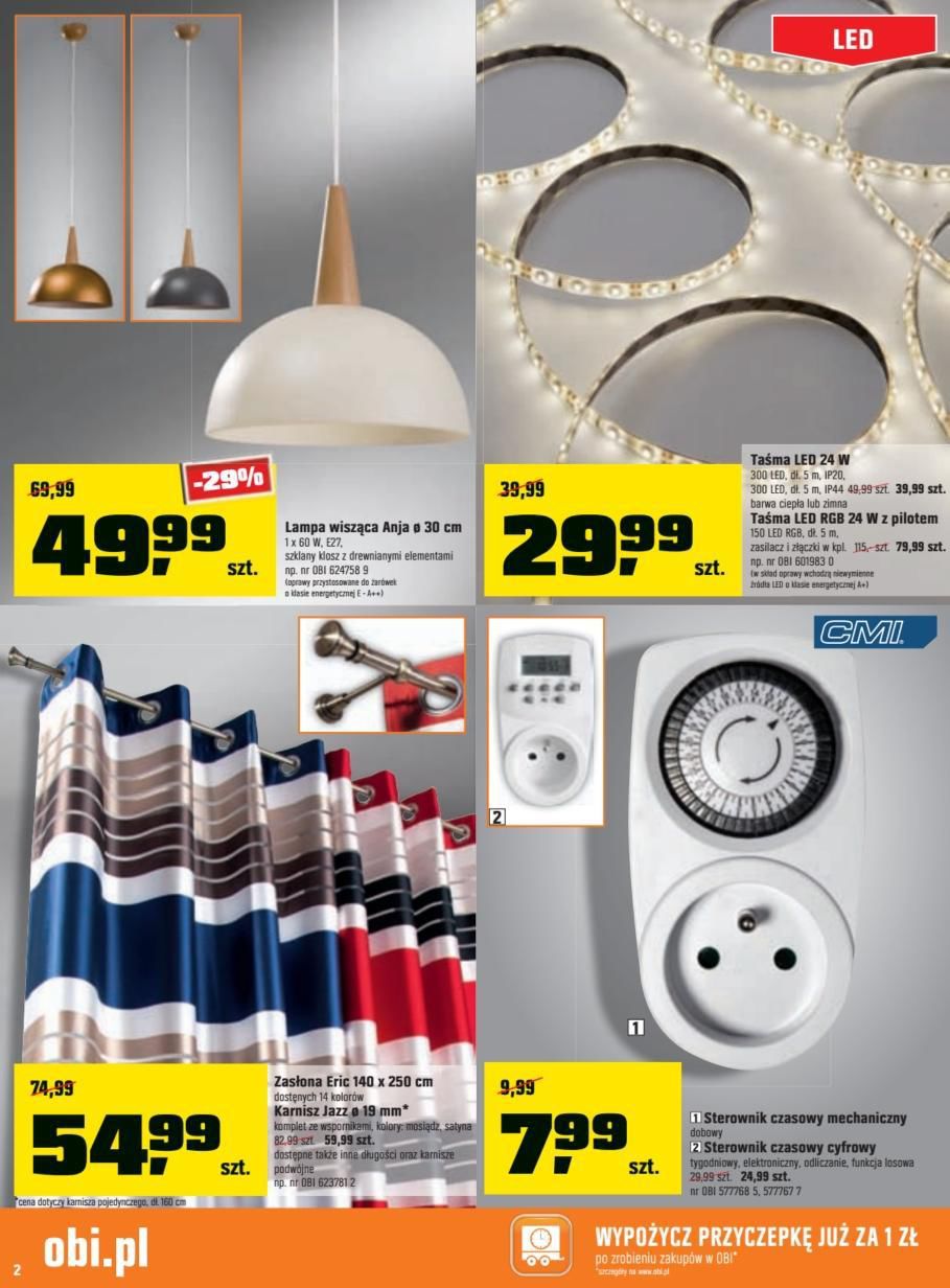 Gazetka promocyjna OBI str. 2