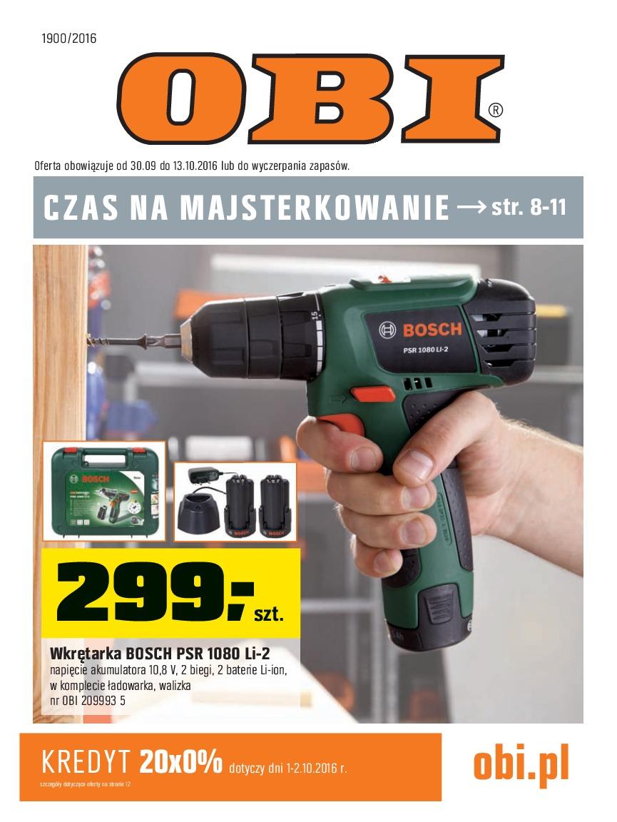 Gazetka promocyjna OBI str. 1