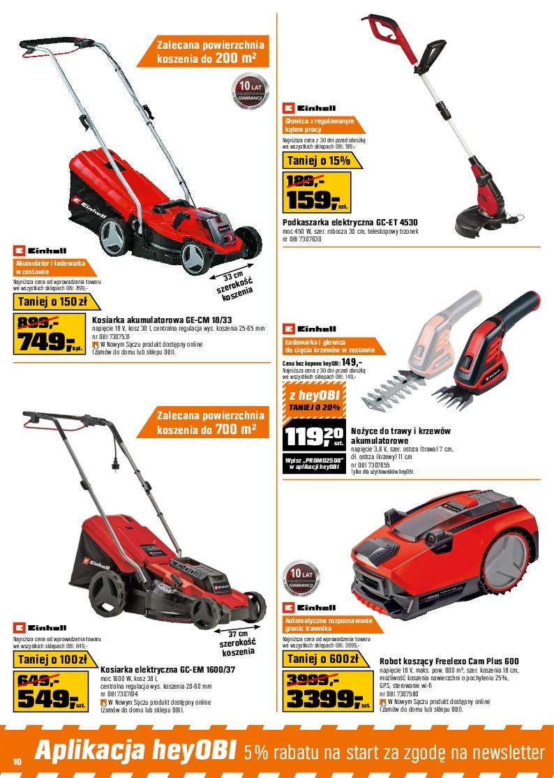 Gazetka promocyjna OBI str. 10