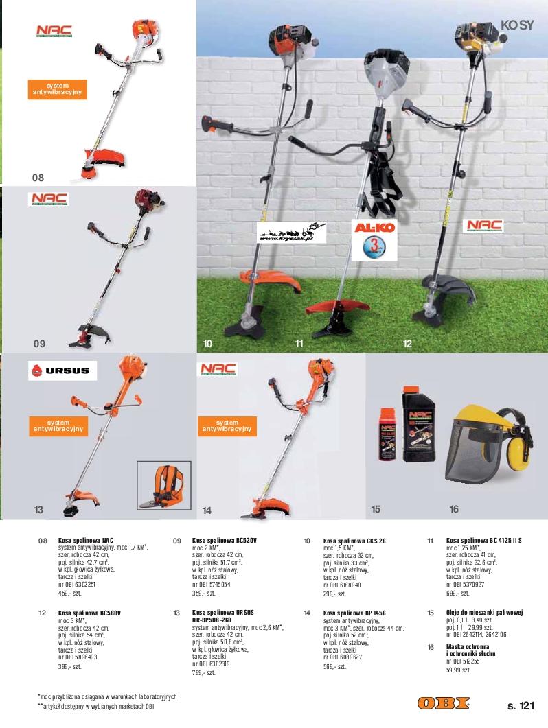 Gazetka promocyjna OBI str. 121