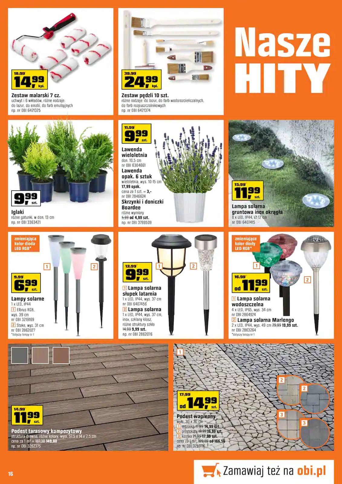 Gazetka promocyjna OBI str. 16