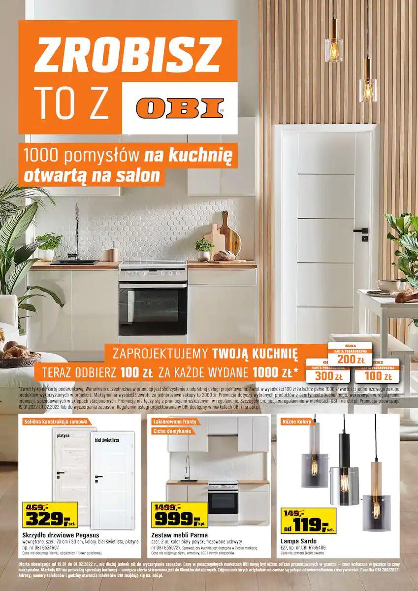 Gazetka promocyjna OBI str. 1