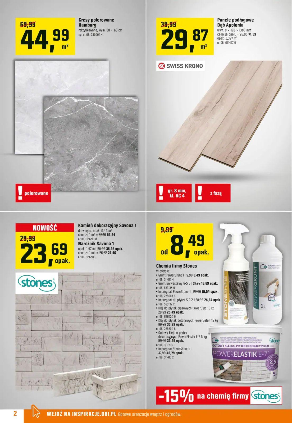 Gazetka promocyjna OBI str. 2