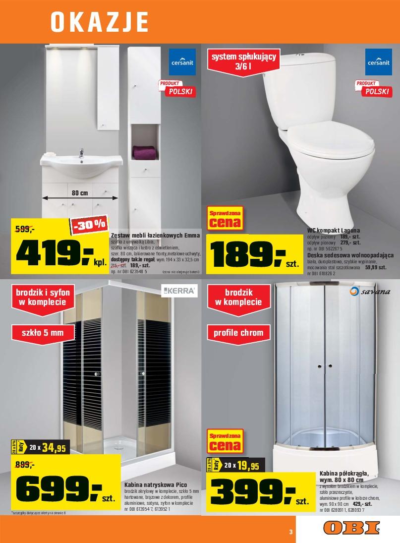 Gazetka promocyjna OBI str. 3