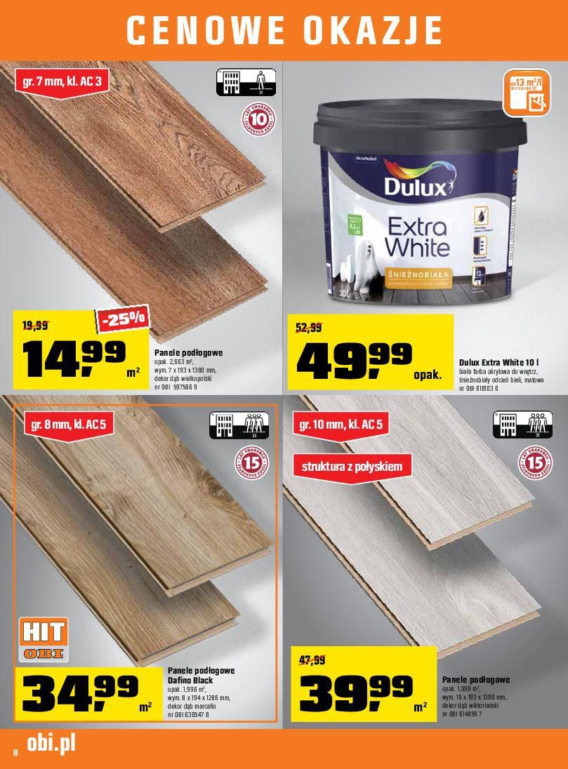 Gazetka promocyjna OBI str. 8