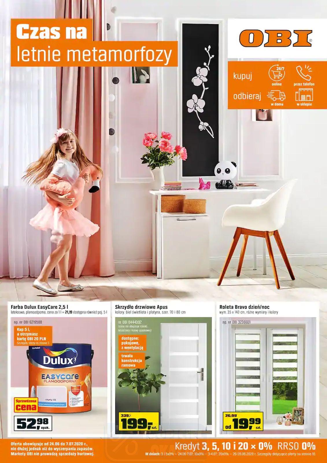 Gazetka promocyjna OBI str. 1