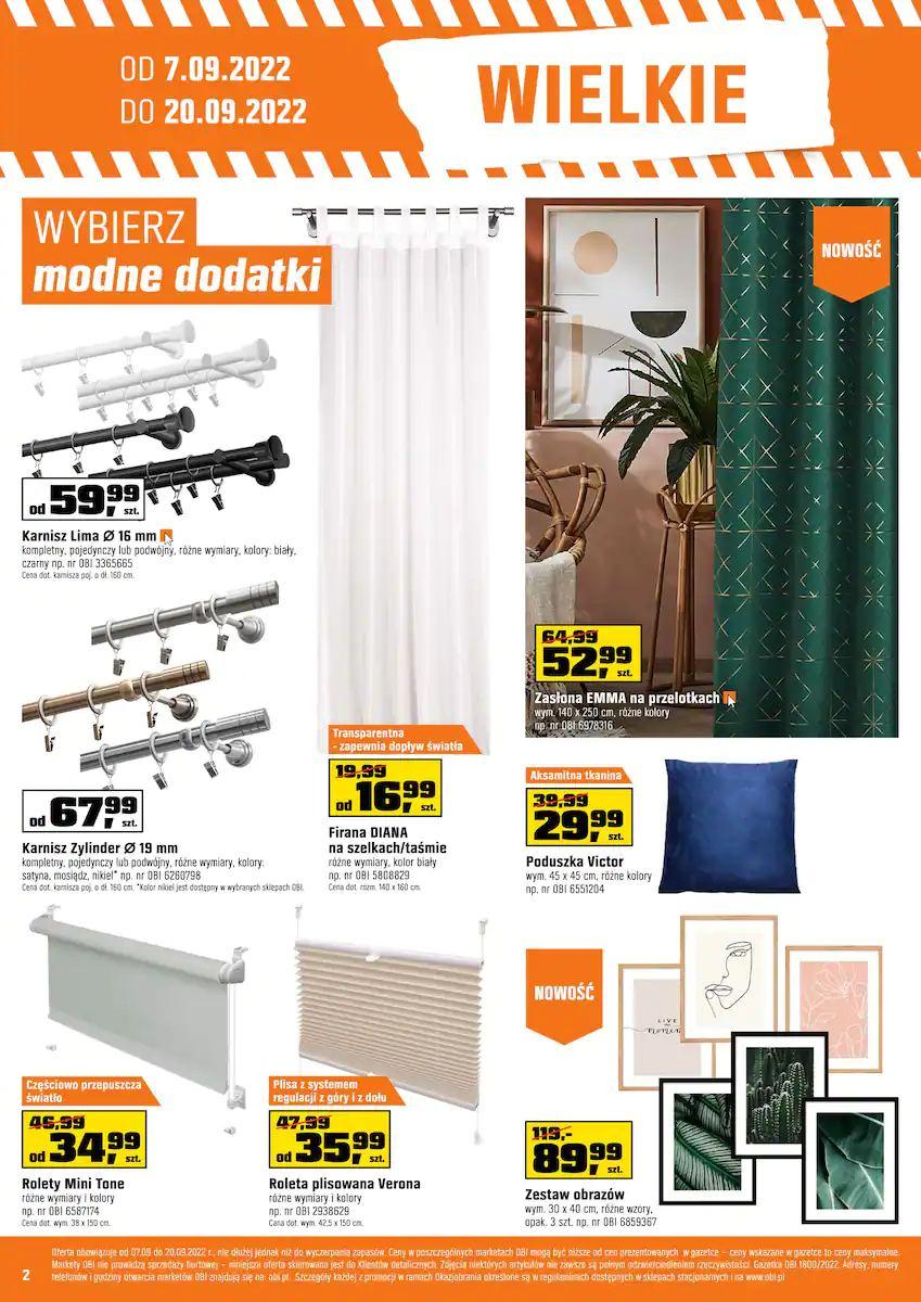 Gazetka promocyjna OBI str. 2