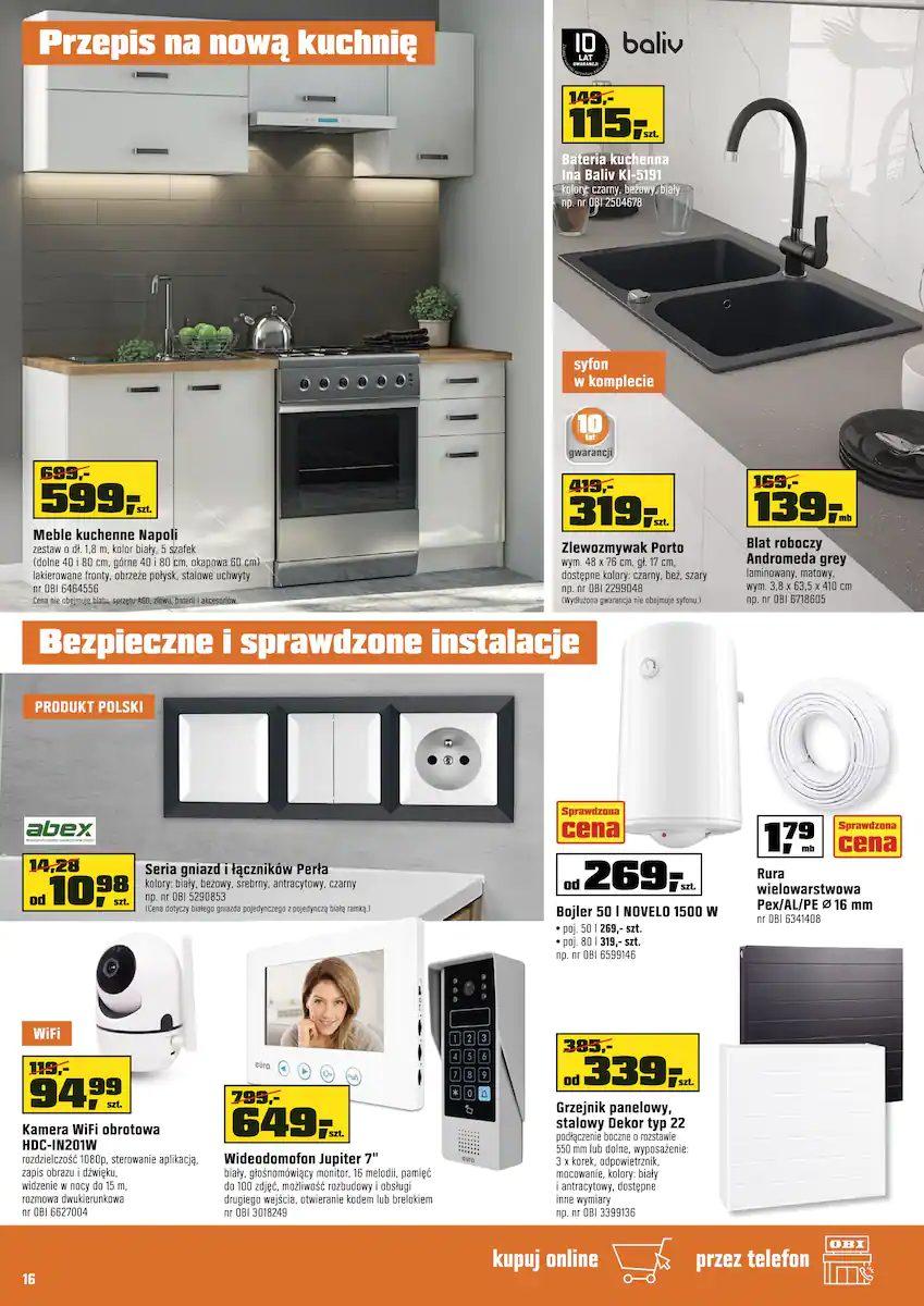 Gazetka promocyjna OBI str. 16