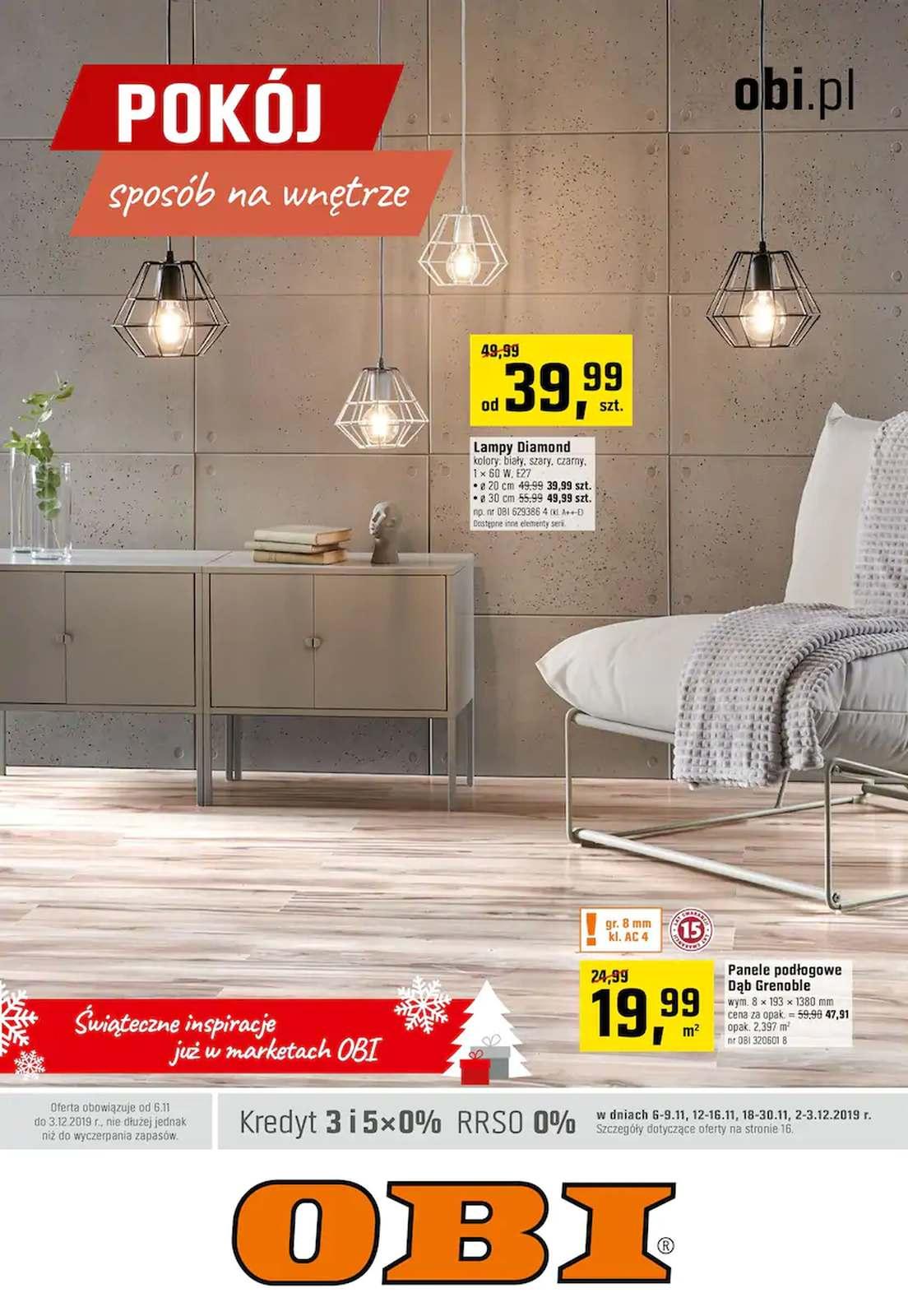 Gazetka promocyjna OBI str. 1