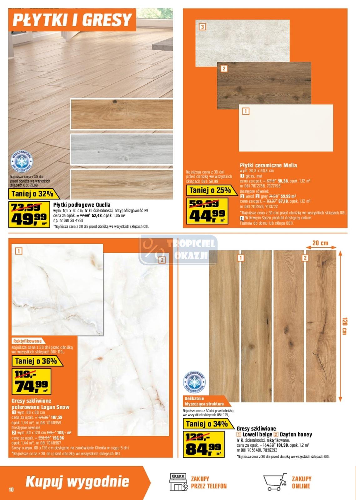 Gazetka promocyjna OBI str. 10