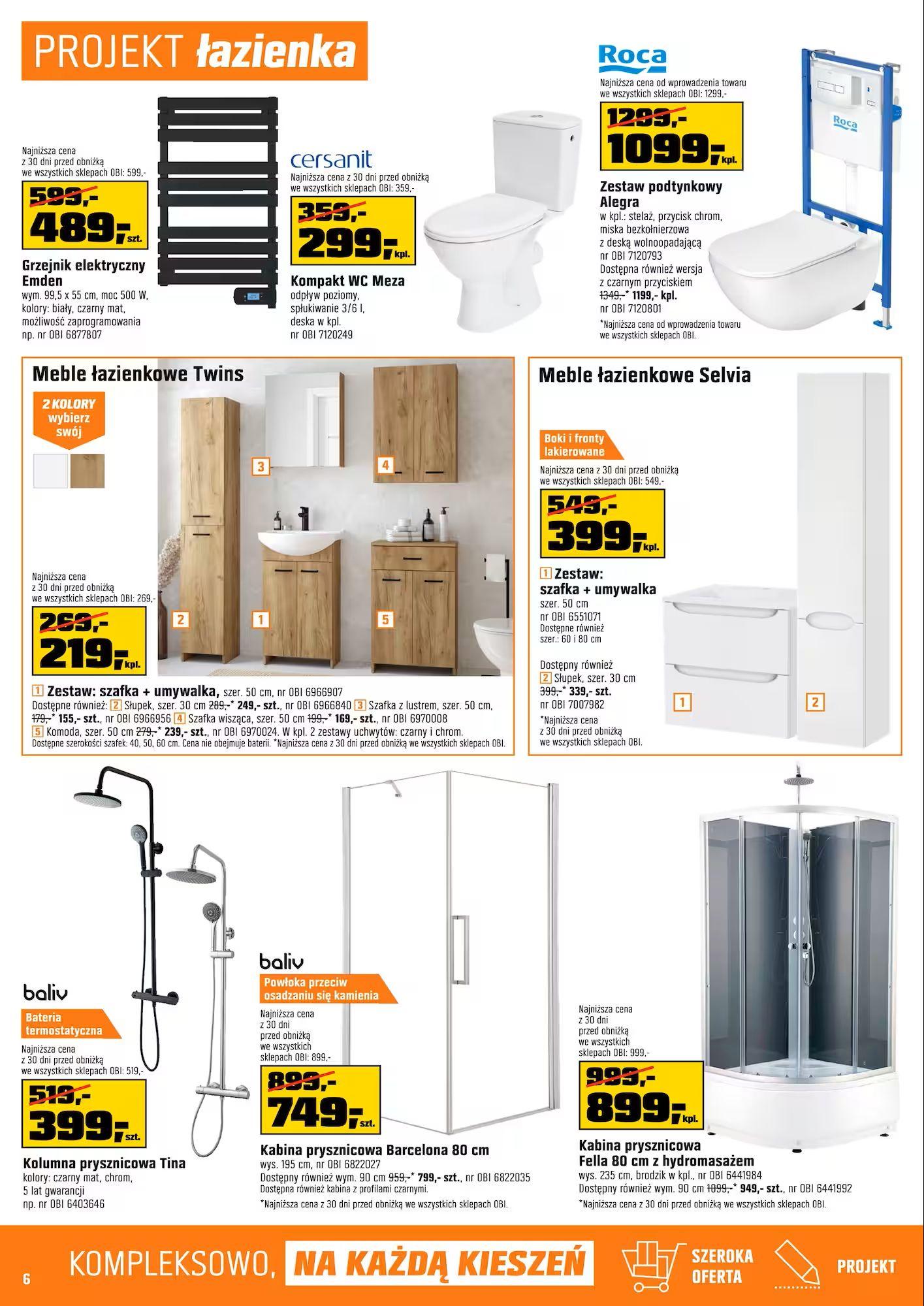Gazetka promocyjna OBI str. 6
