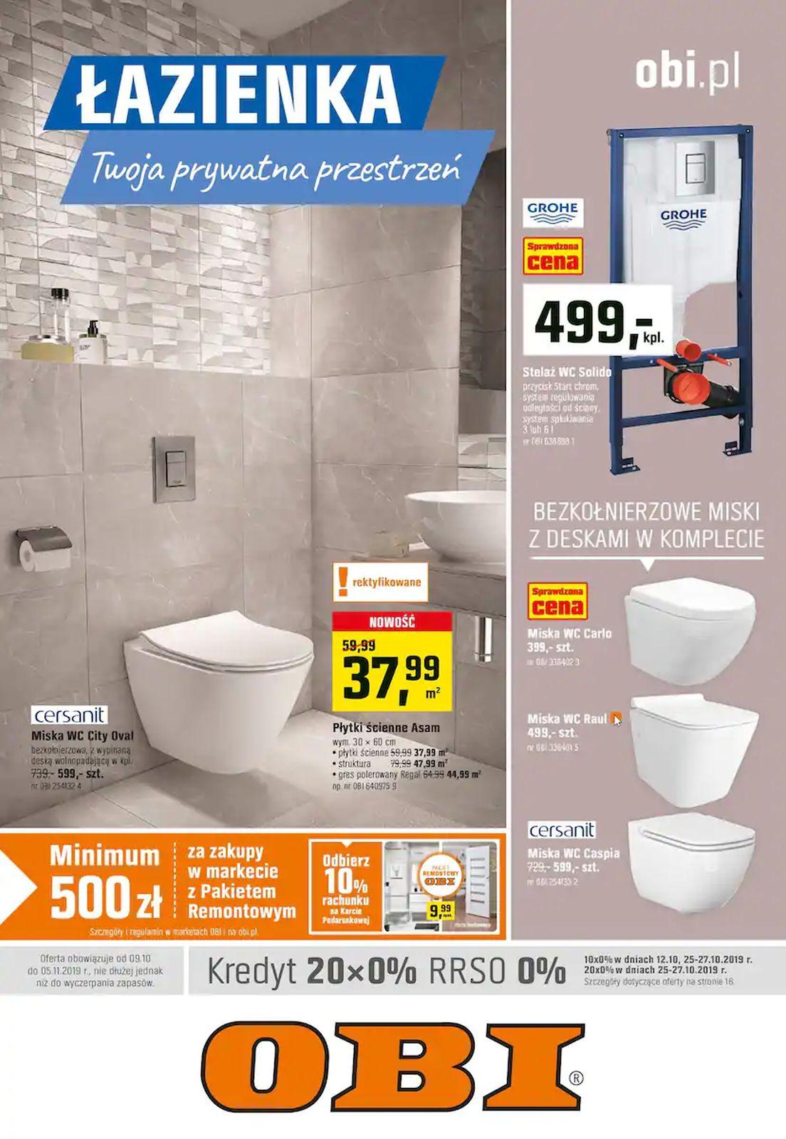 Gazetka promocyjna OBI str. 1