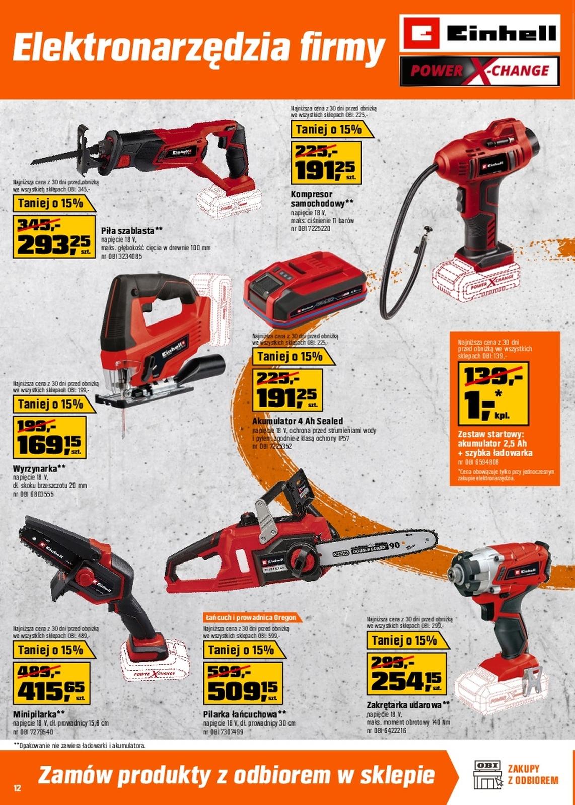 Gazetka promocyjna OBI str. 12