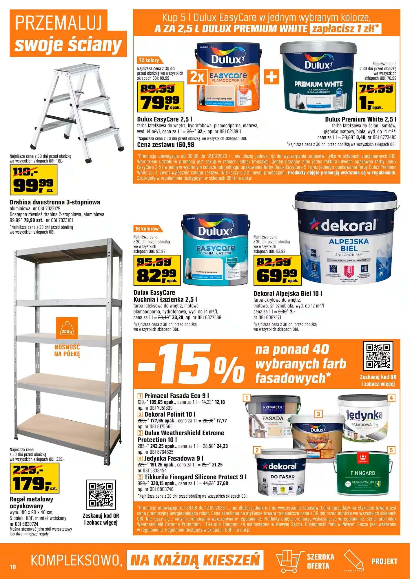 Gazetka promocyjna OBI str. 10