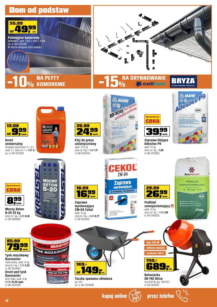Gazetka promocyjna OBI str. 18