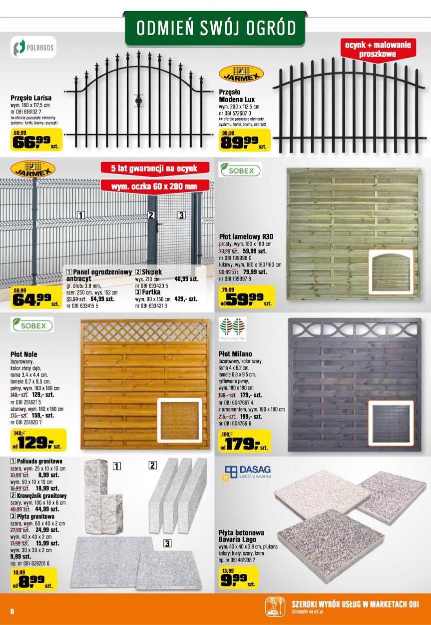 Gazetka promocyjna OBI str. 8