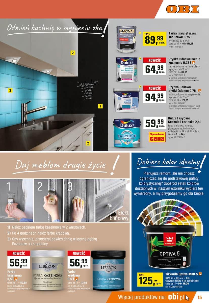 Gazetka promocyjna OBI str. 15