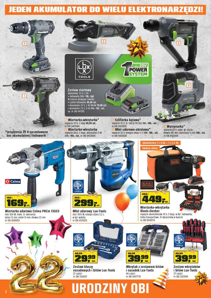 Gazetka promocyjna OBI str. 2