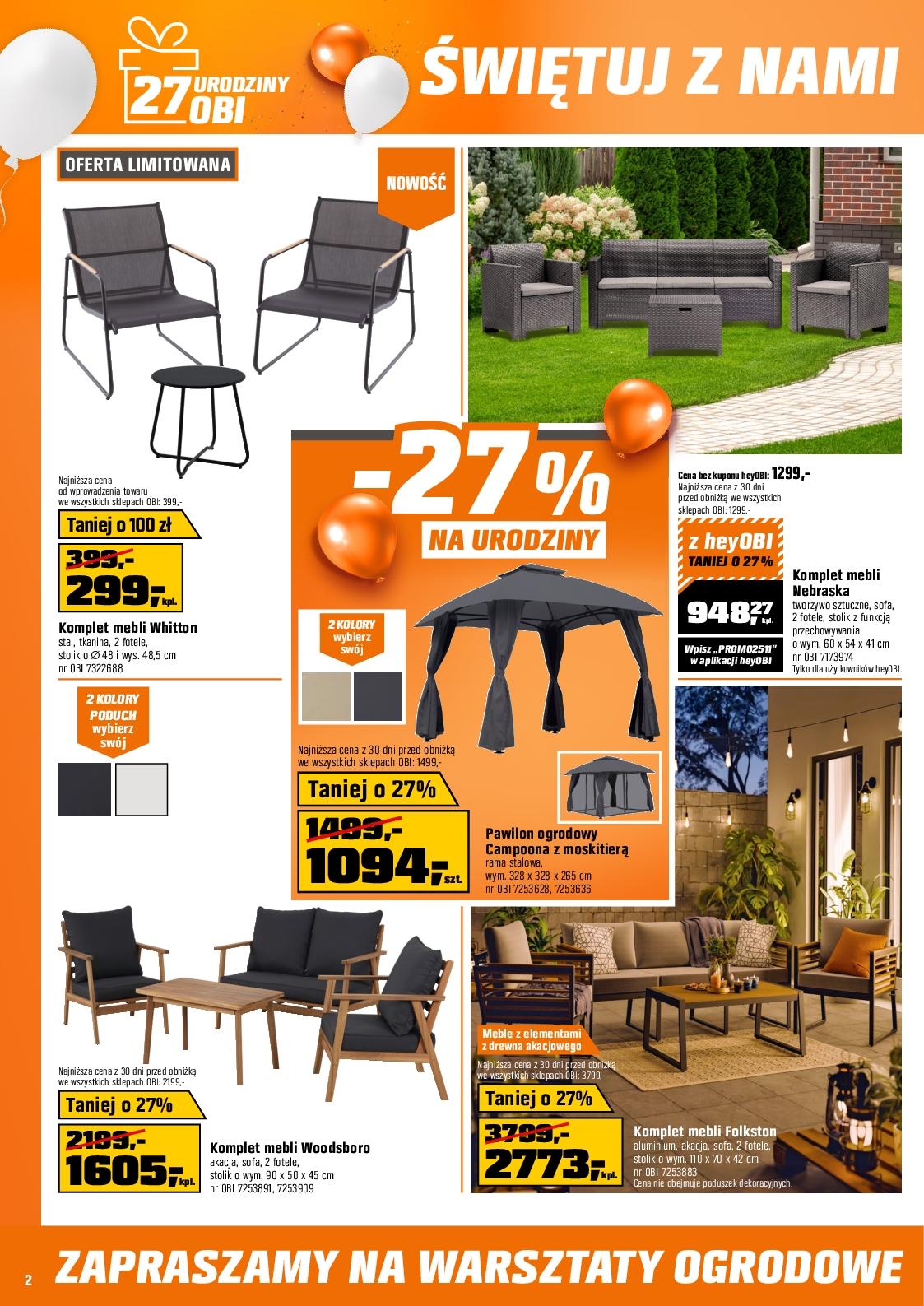 Gazetka promocyjna OBI str. 2