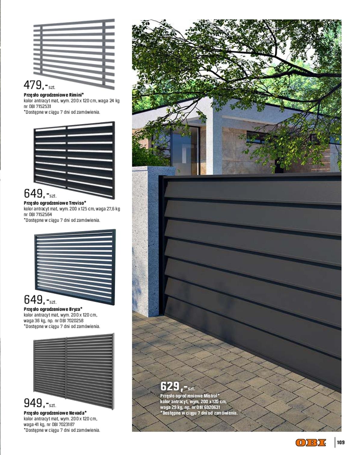 Gazetka promocyjna OBI str. 109