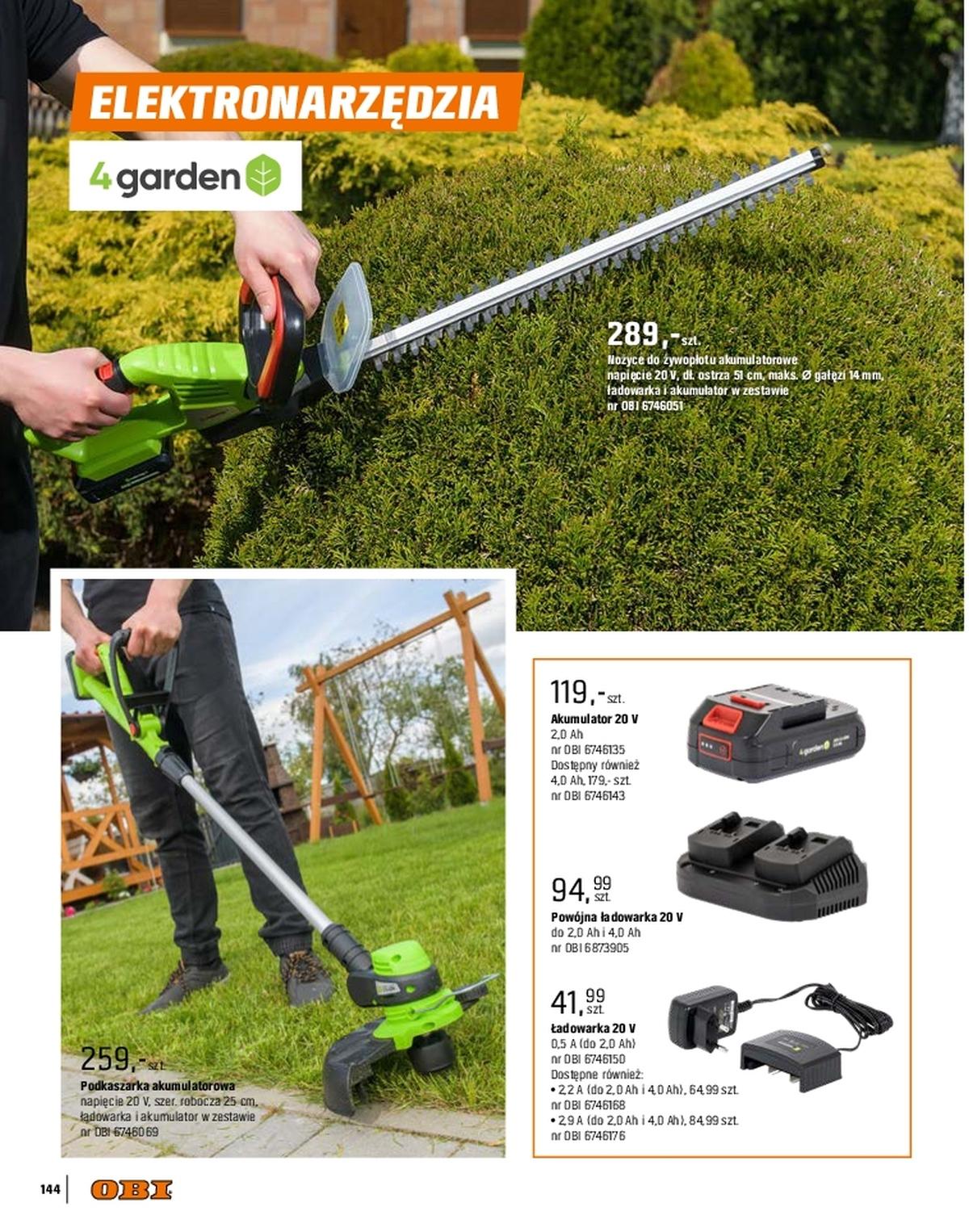 Gazetka promocyjna OBI str. 144
