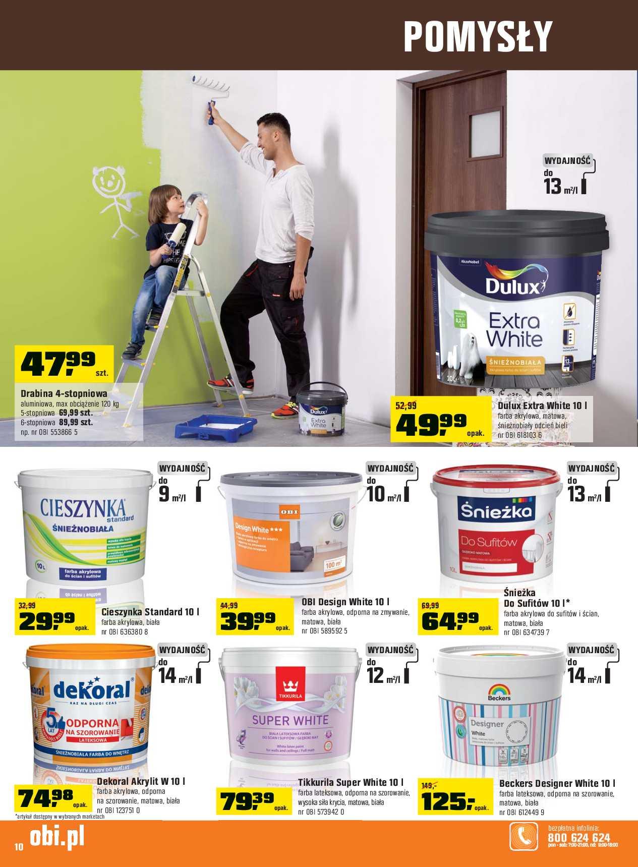 Gazetka promocyjna OBI str. 10