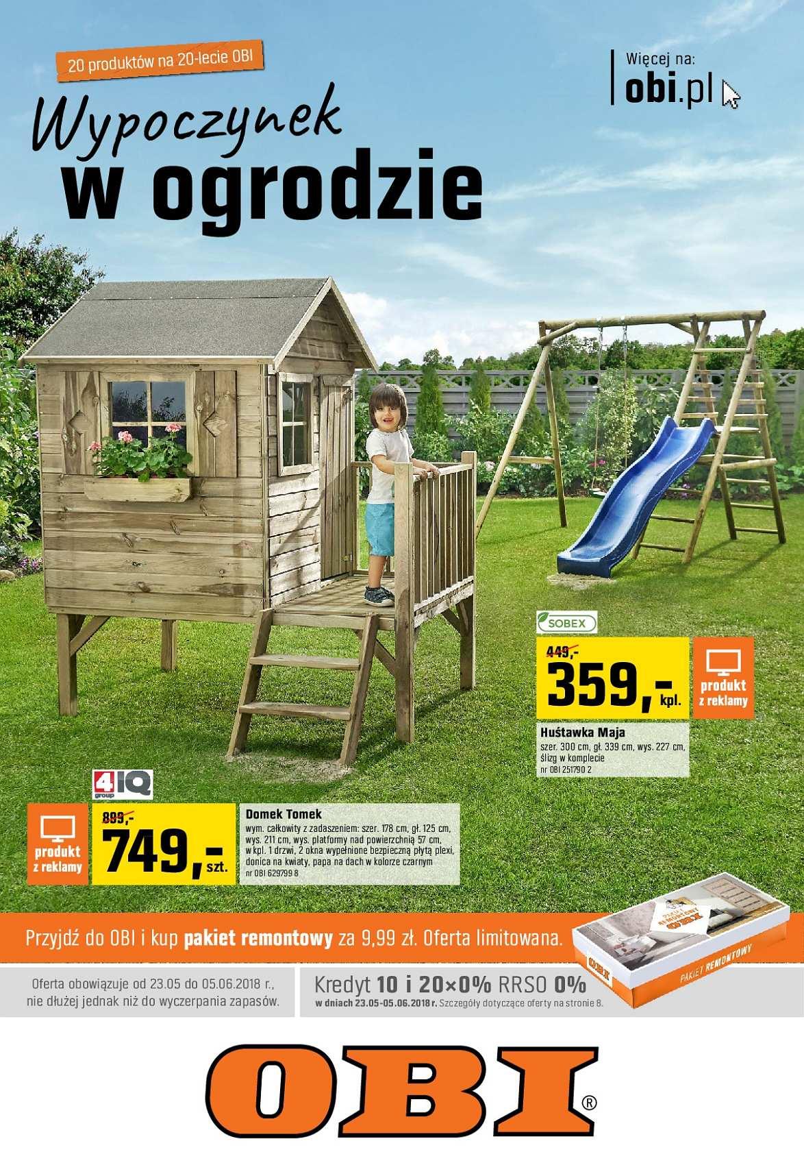 Gazetka promocyjna OBI str. 1