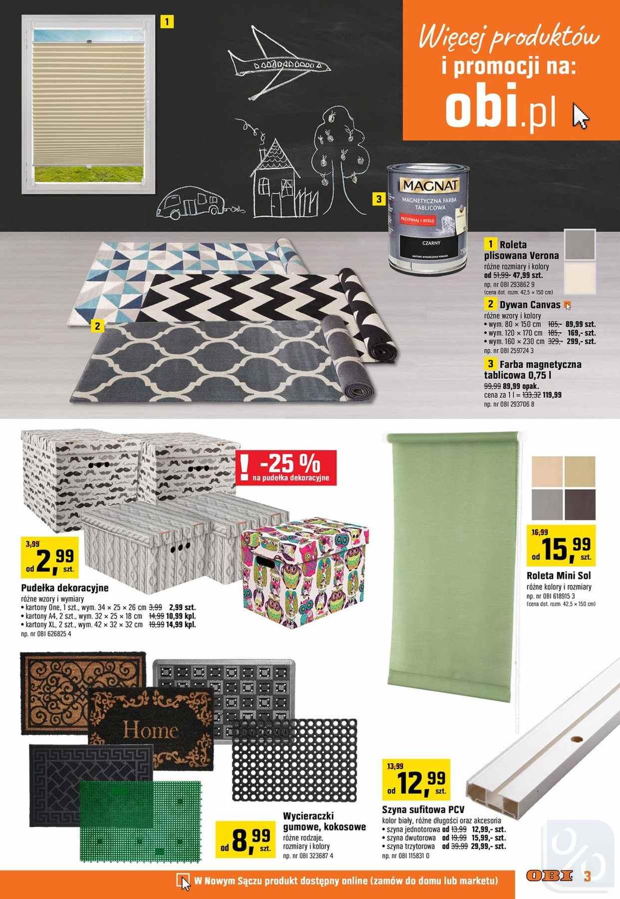 Gazetka promocyjna OBI str. 3