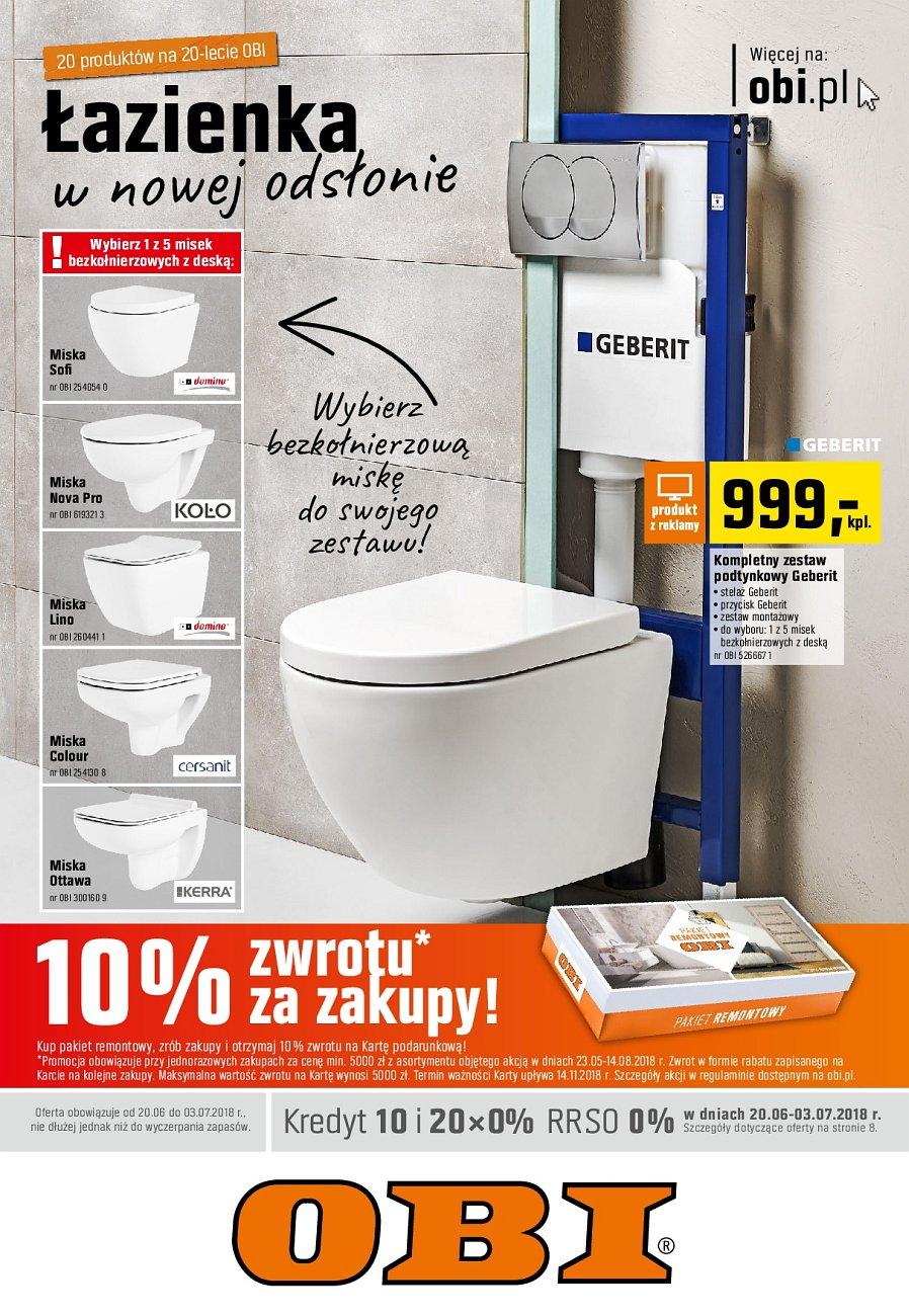 Gazetka promocyjna OBI str. 1
