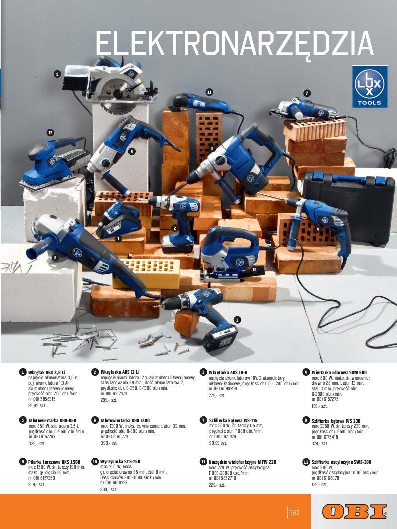 Gazetka promocyjna OBI str. 167