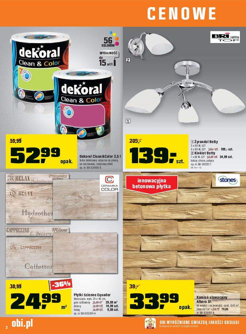 Gazetka promocyjna OBI str. 2