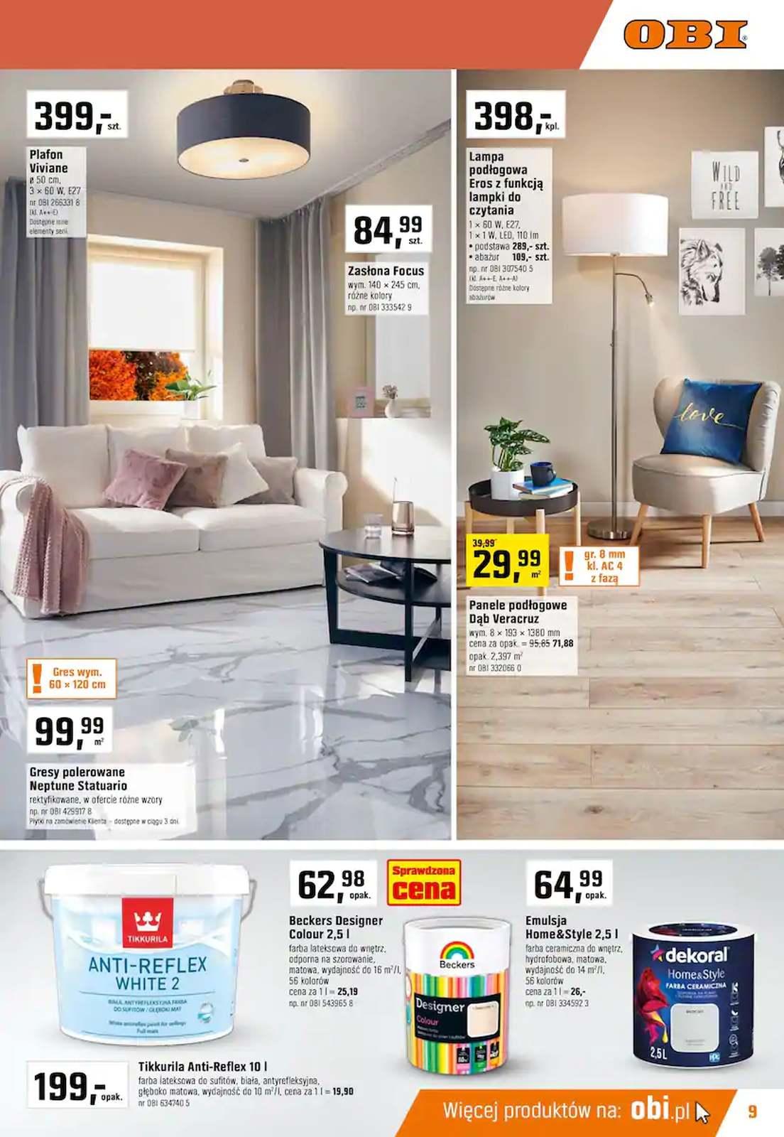 Gazetka promocyjna OBI str. 9
