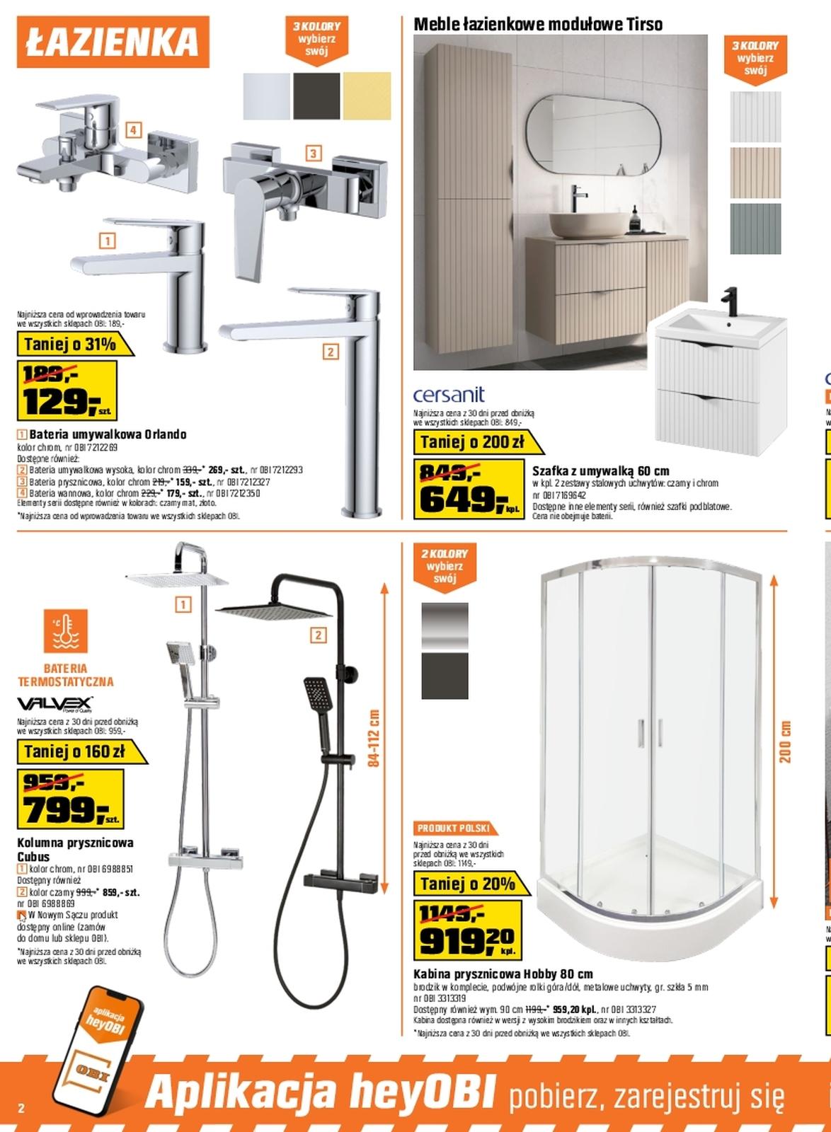Gazetka promocyjna OBI str. 2