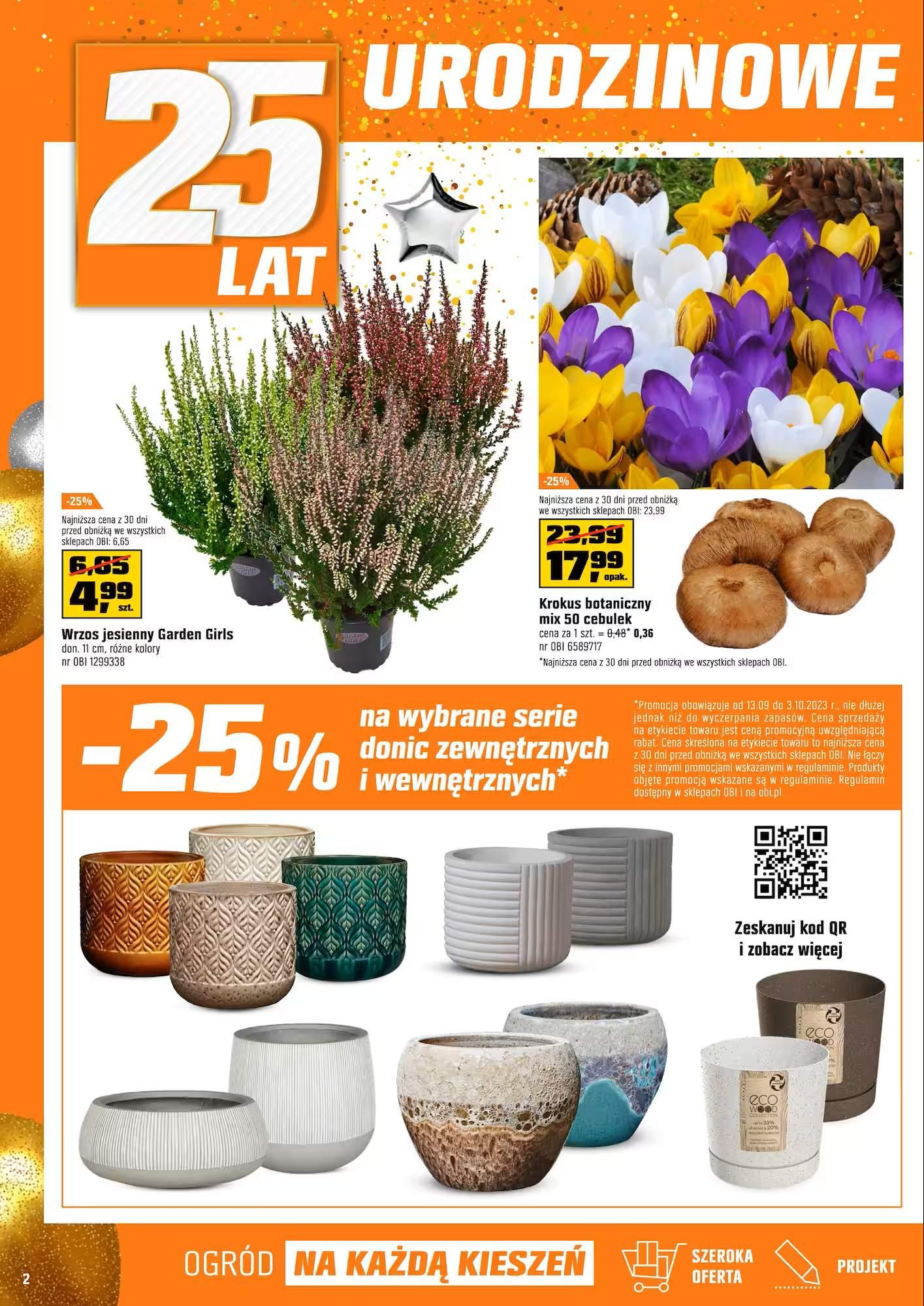 Gazetka promocyjna OBI str. 2