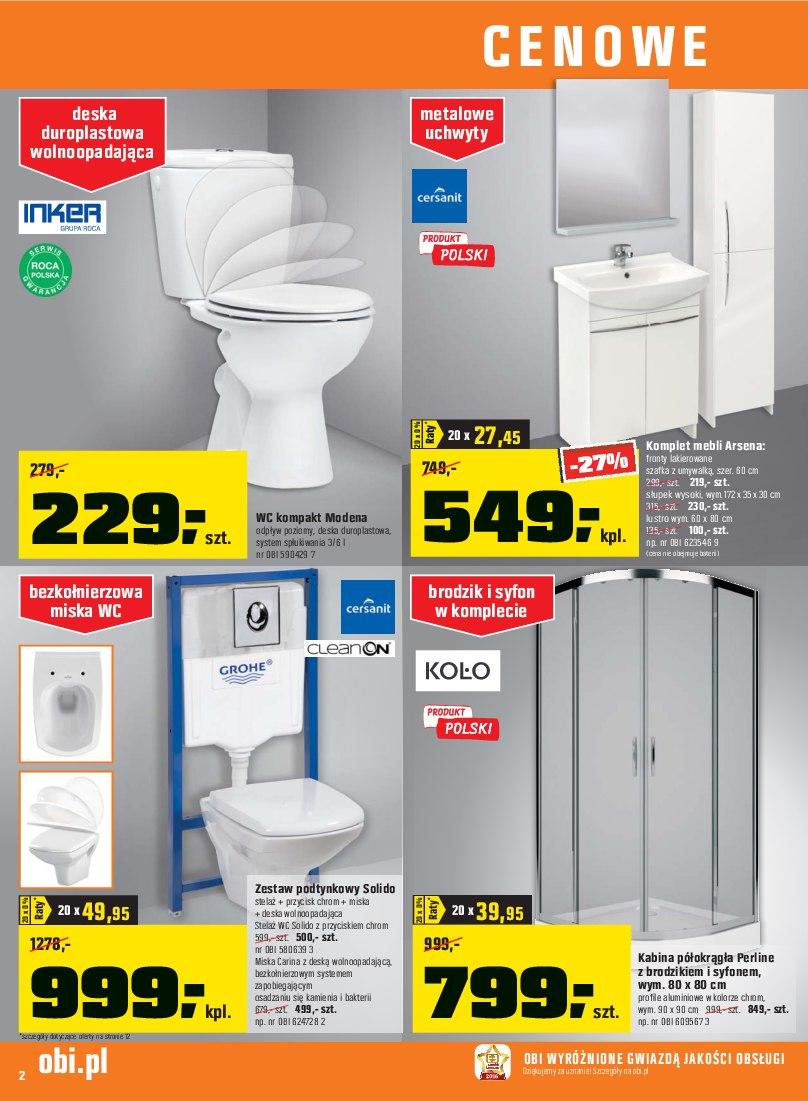 Gazetka promocyjna OBI str. 2