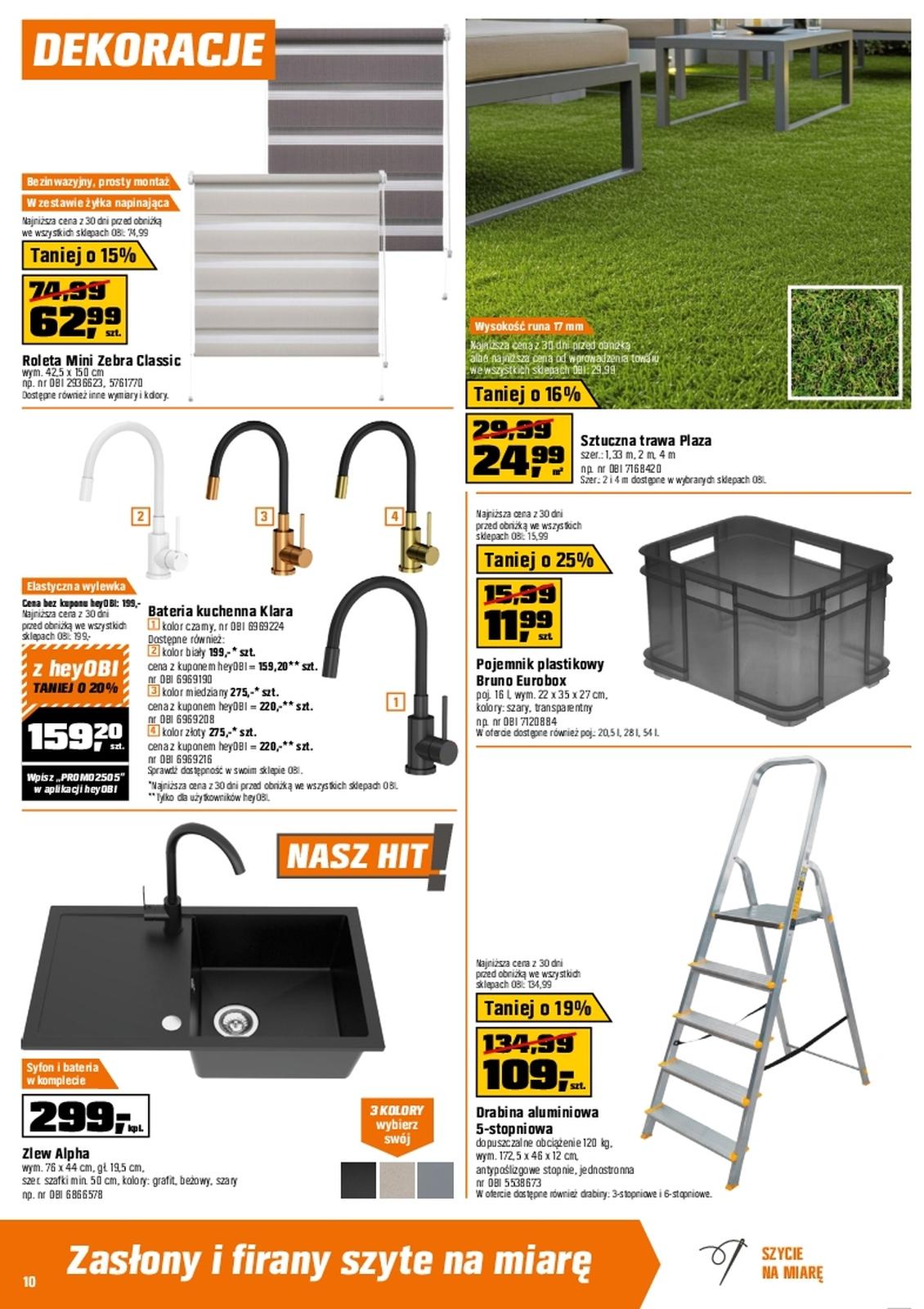 Gazetka promocyjna OBI str. 10