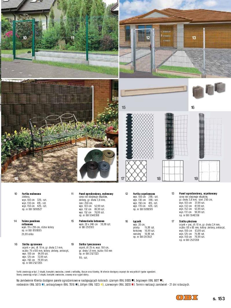 Gazetka promocyjna OBI str. 153