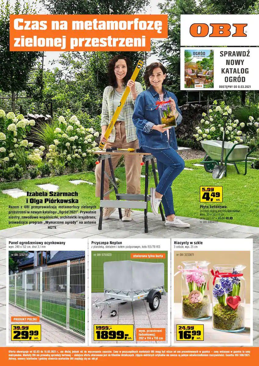 Gazetka promocyjna OBI str. 1