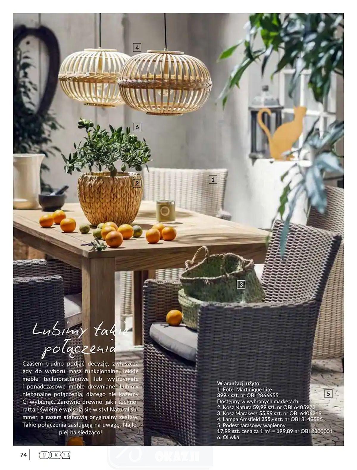 Gazetka promocyjna OBI str. 74