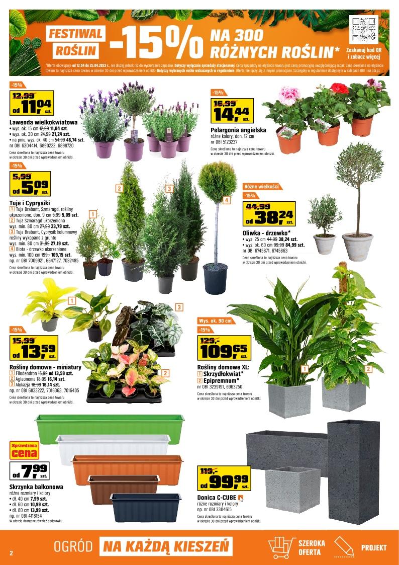 Gazetka promocyjna OBI str. 2